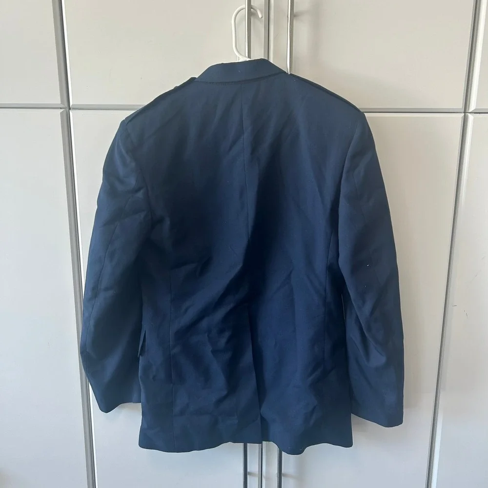 American Craftsman Patriot Weintraub Bros Military Blazer Navy Blue Uniform Coat
